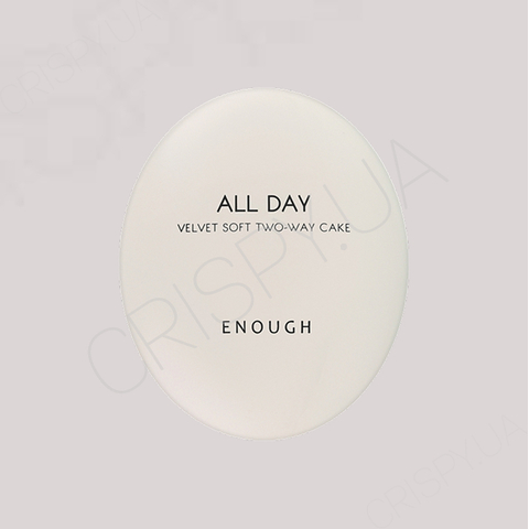 Пудра для обличчя Enough All Day Glam Light Two-Way Cake SPF 28 PA++ - 10 г*2шт